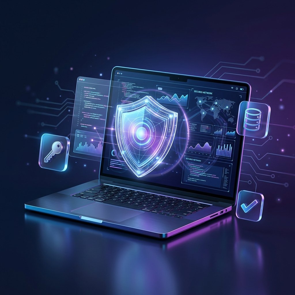 Antivirus Security Illustration
