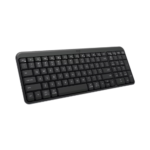Logitech Bluetooth Compact Wireless Keyboard Full-Size with Number Pad Black