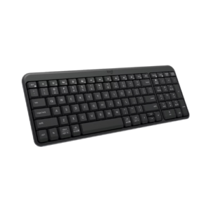 Logitech Bluetooth Compact Wireless Keyboard Full-Size with Number Pad Black