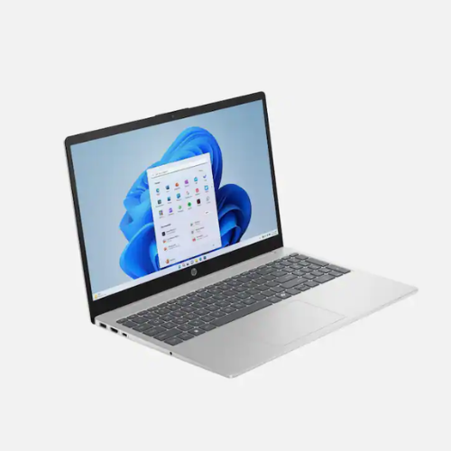 HP 15-fd0084wm 15.6-Inch HD Laptop Intel N200 4GB RAM 128GB UFS Windows 11 Silver