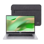Acer Chromebook 315 15.6-Inch FHD MediaTek Kompanio 540 4GB RAM 64GB eMMC Wi-Fi 6E Silver